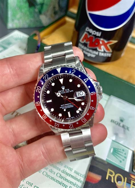 rolex gmt master pepsi 1970|Rolex gmt Pepsi diamond bezel.